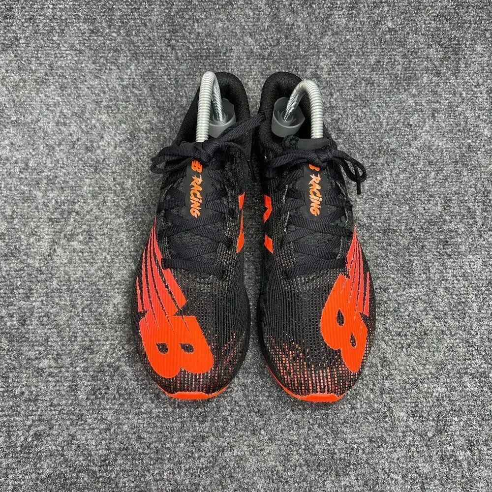 New Balance XC 7 v3 Track Spikes Men's 8 Black Orange Running Cross Country Shoe